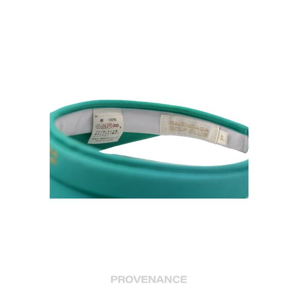 ? Balenciaga Golf Club Visor - Turquoise